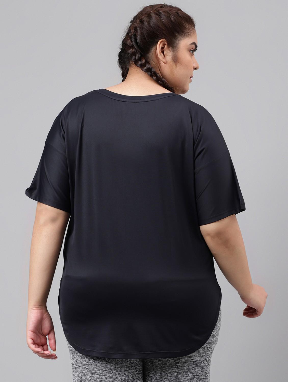 women plus size printed dri-fit sports t-shirt - 21762536 - Standard Image - 3
