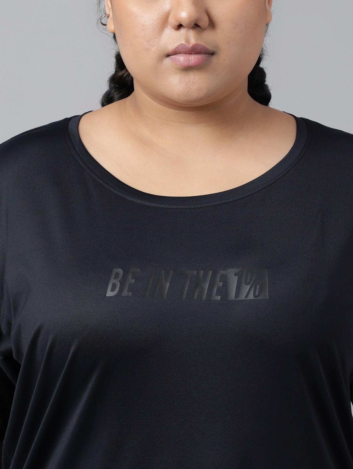 women plus size solid dri-fit sports t-shirt - 21762538 - Standard Image - 5