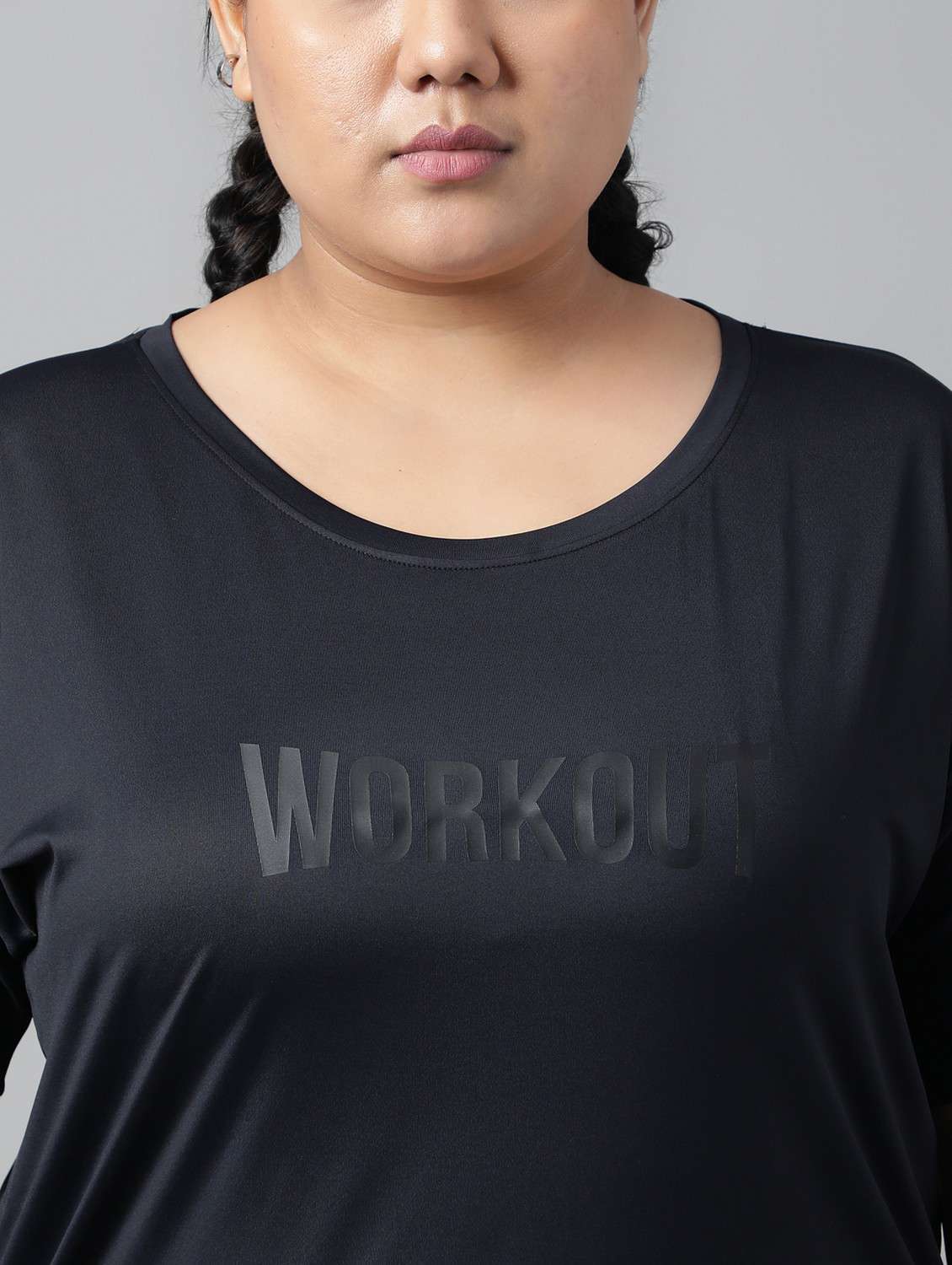 women plus size printed dri-fit sports t-shirt - 21762541 -  Standard Image - 5