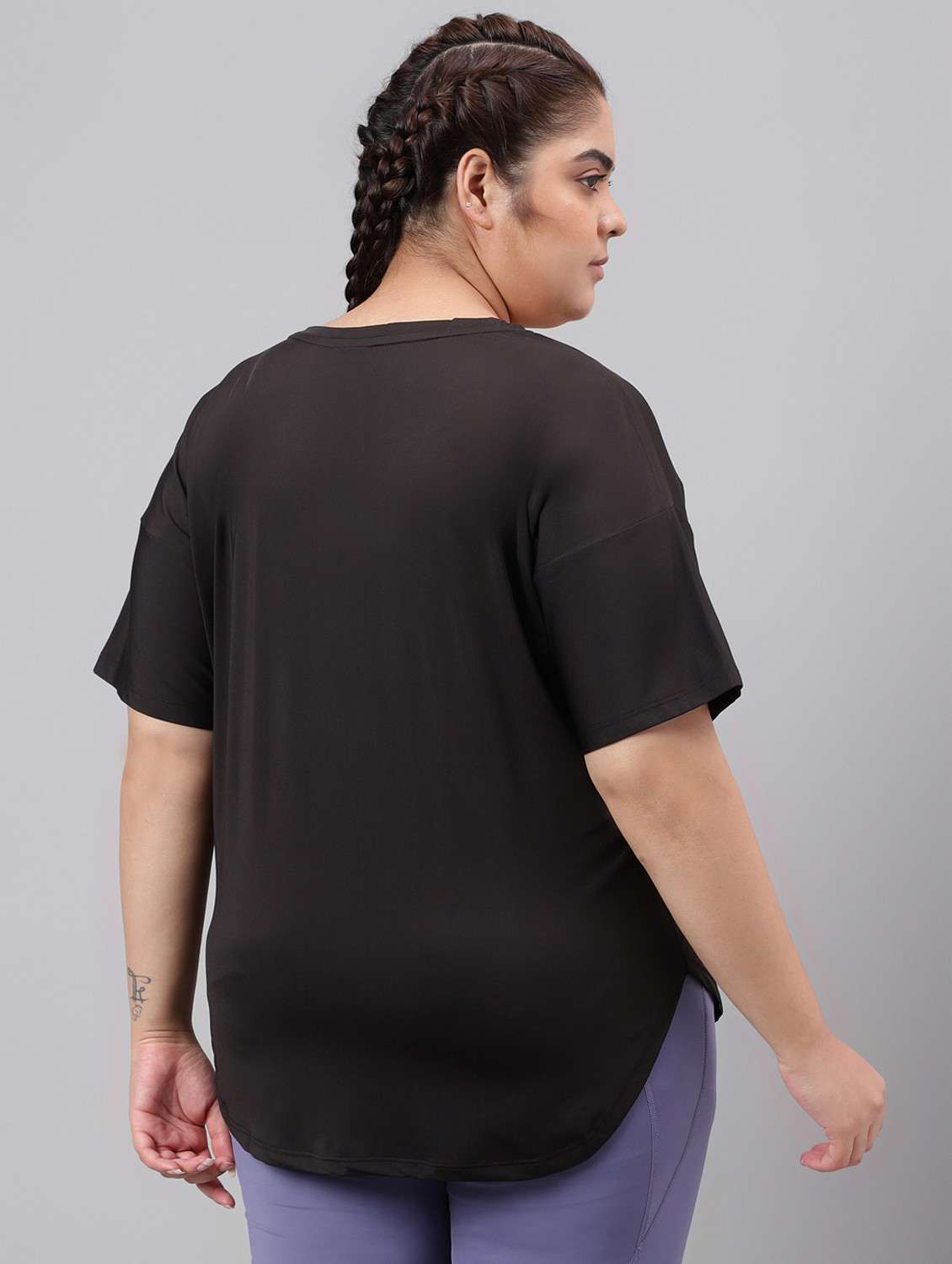 women plus size printed dri-fit sports t-shirt - 21762549 -  Standard Image - 3