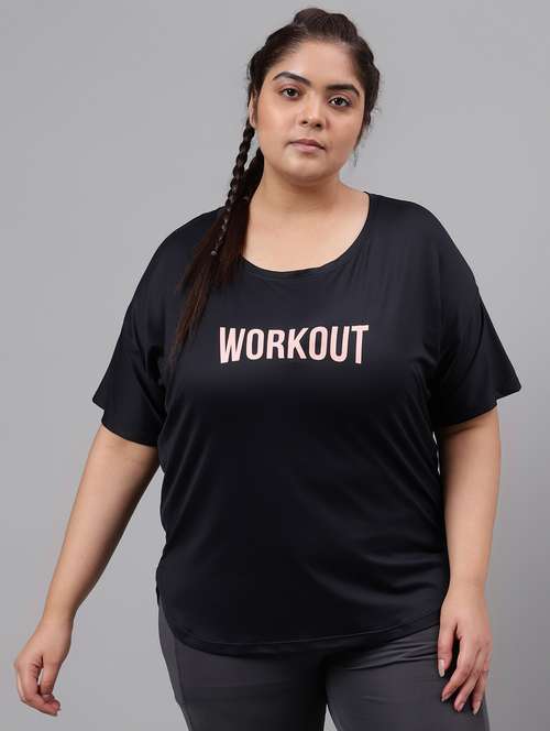 women plus size printed dri-fit sports t-shirt - 21762553 -  Standard Image - 0