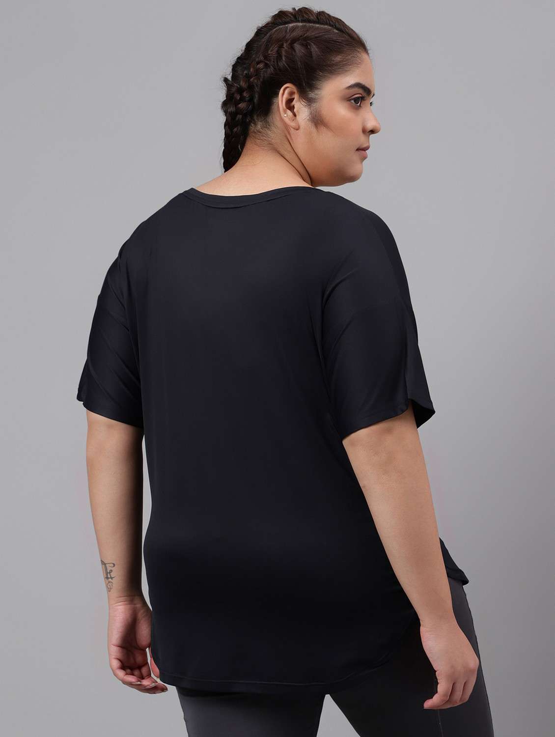 women plus size printed dri-fit sports t-shirt - 21762553 -  Standard Image - 3