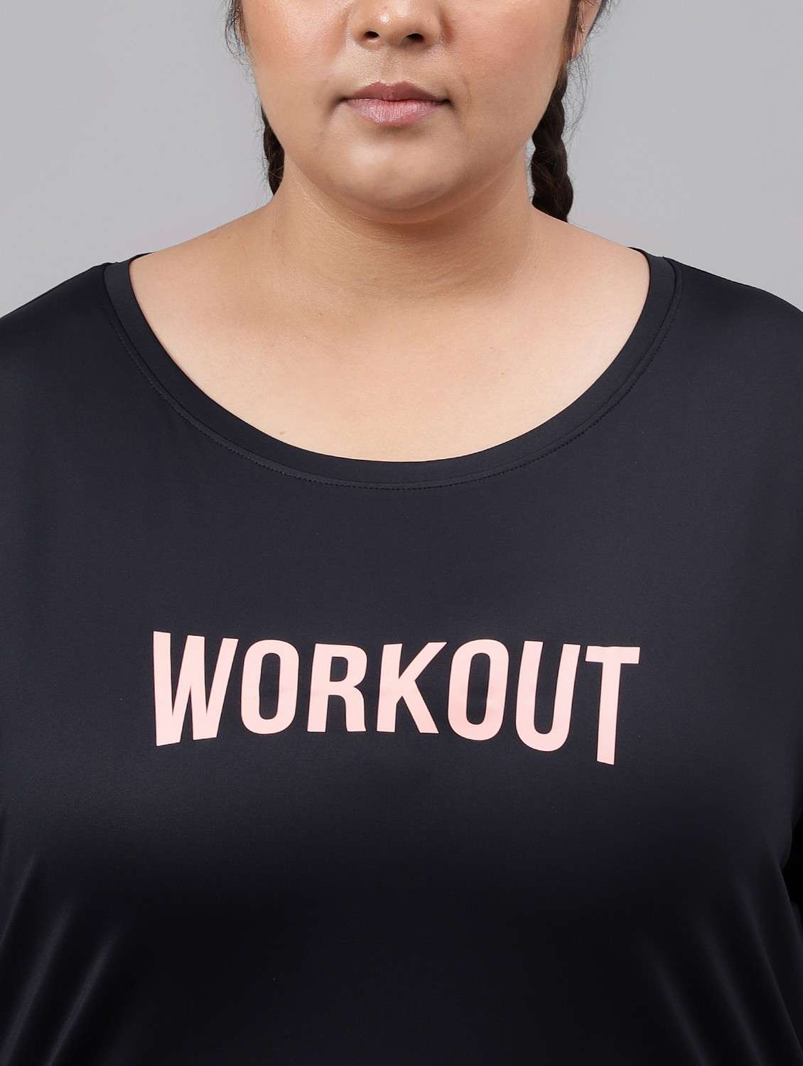 women plus size printed dri-fit sports t-shirt - 21762553 -  Standard Image - 5
