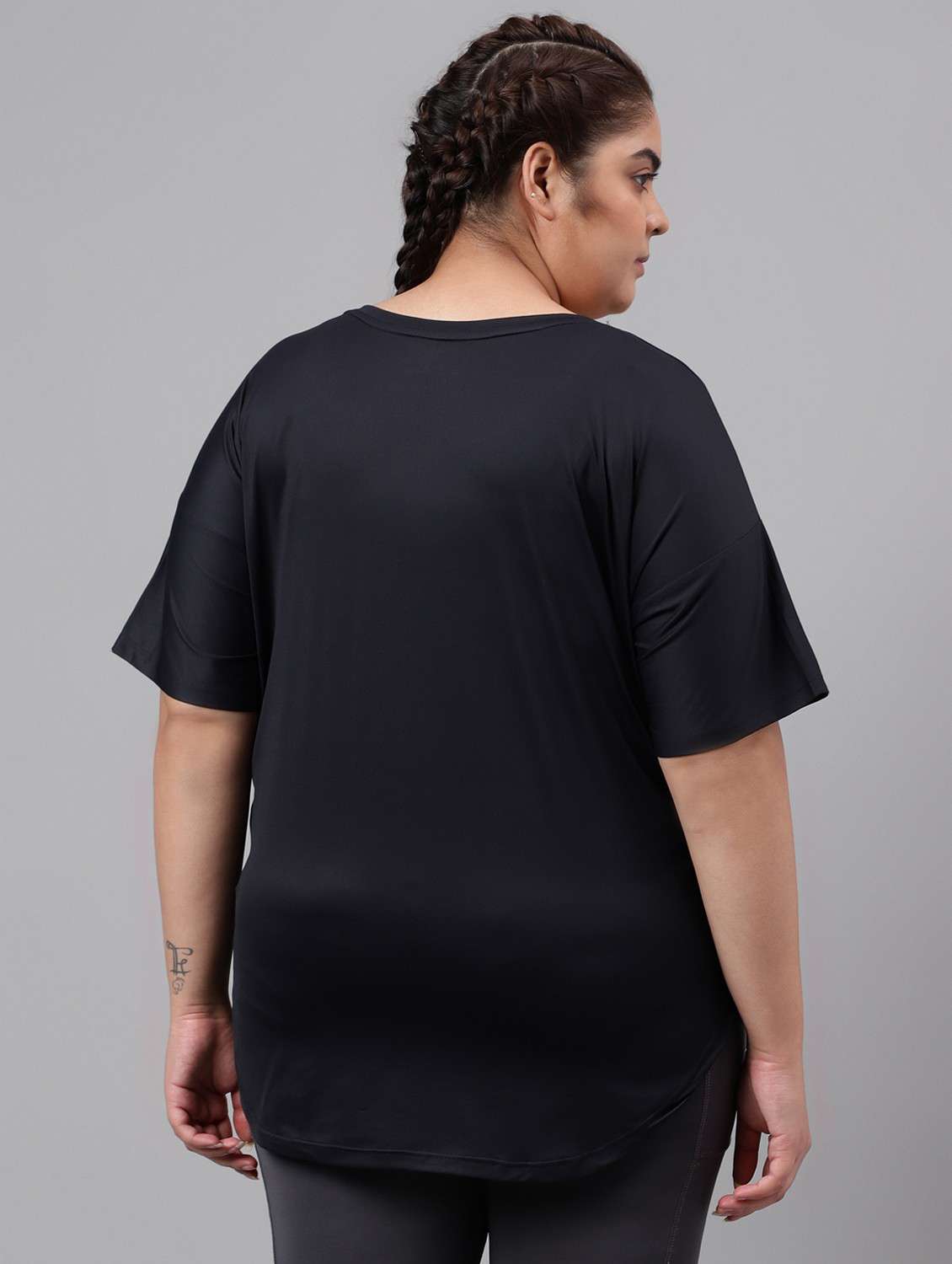 women plus size printed dri-fit sports t-shirt - 21762560 -  Standard Image - 3