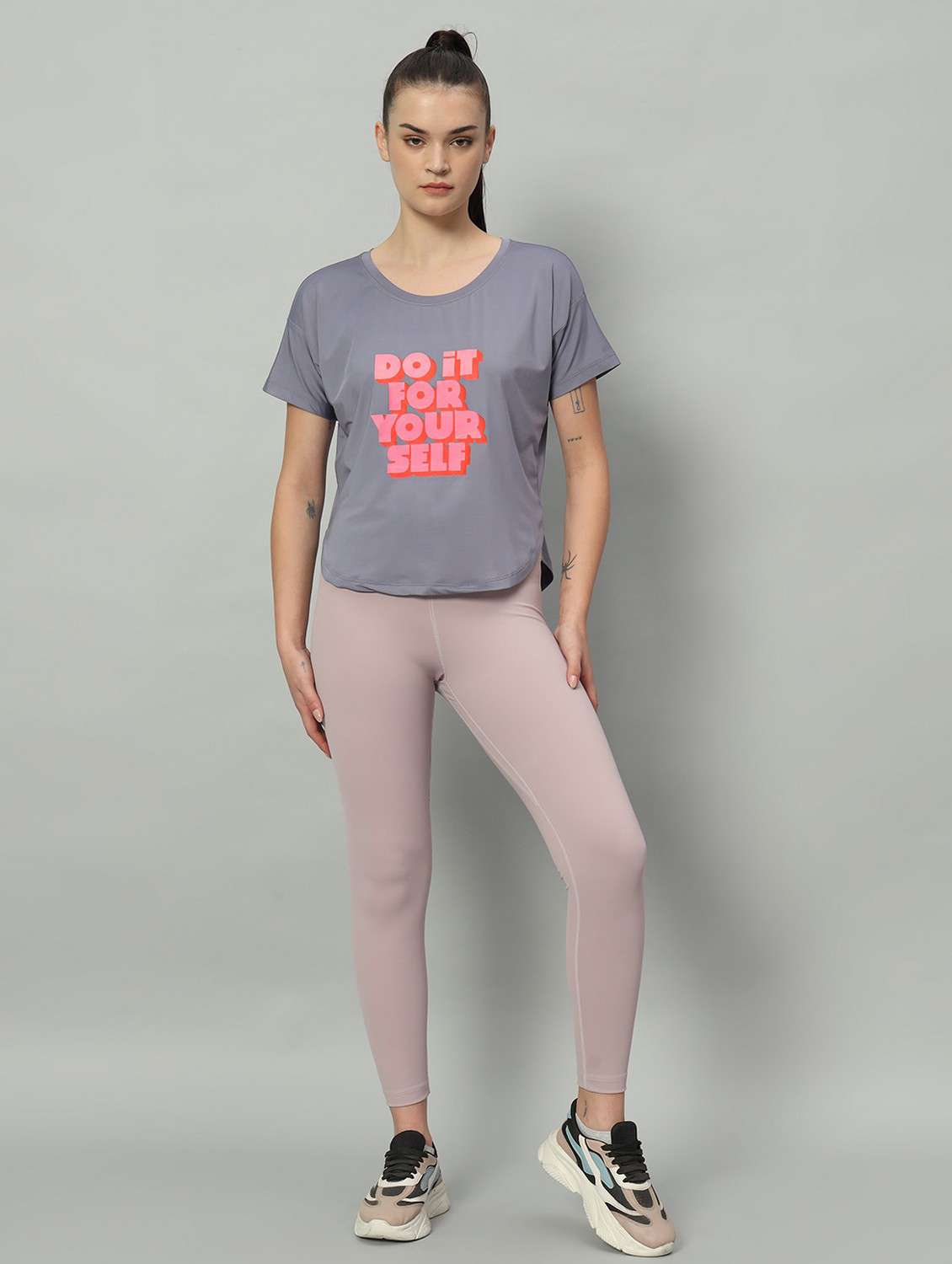 women printed dri-fit sports t-shirt - 21762569 -  Standard Image - 5