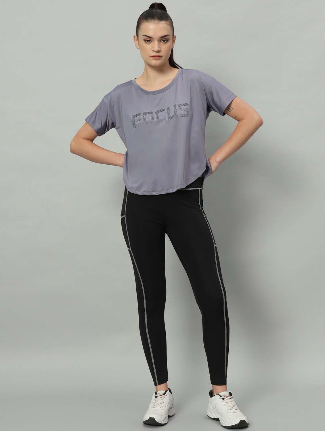 women printed dri-fit sports t-shirt - 21762570 - Standard Image - 5