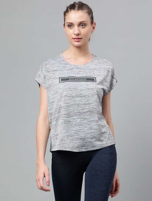 women printed dri-fit sports t-shirt - 21762574 -  Standard Image - 0