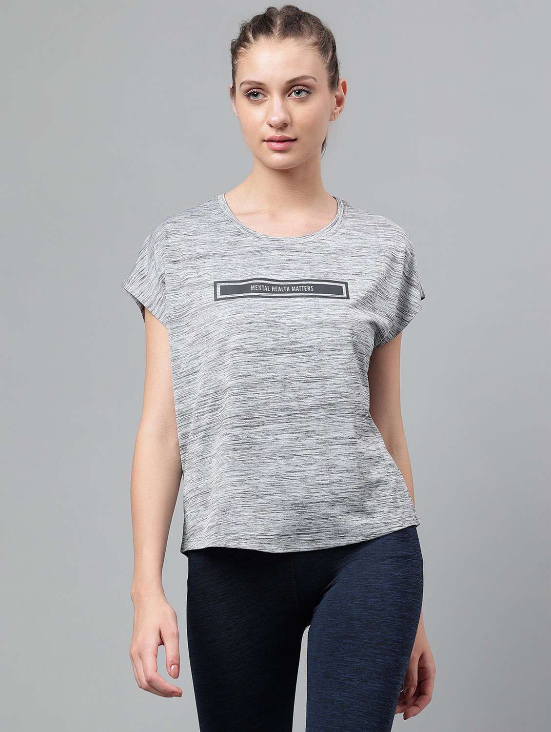 women printed dri-fit sports t-shirt