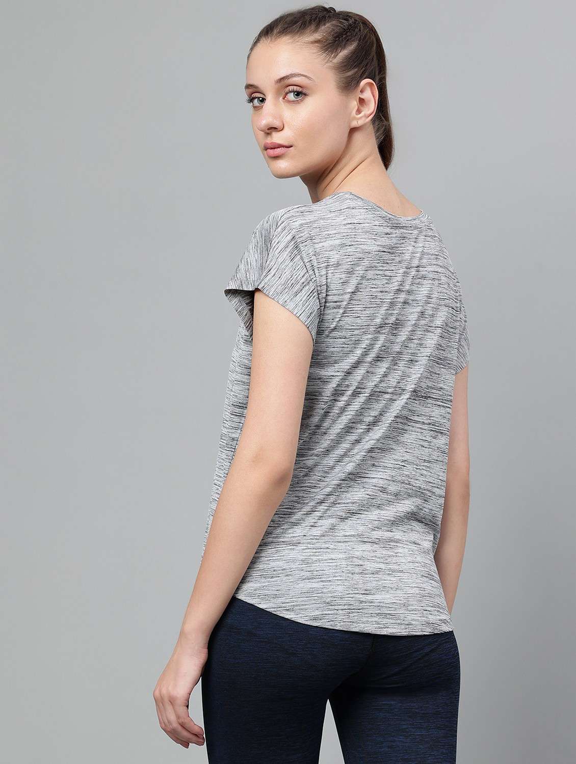 women printed dri-fit sports t-shirt - 21762574 - Standard Image - 3