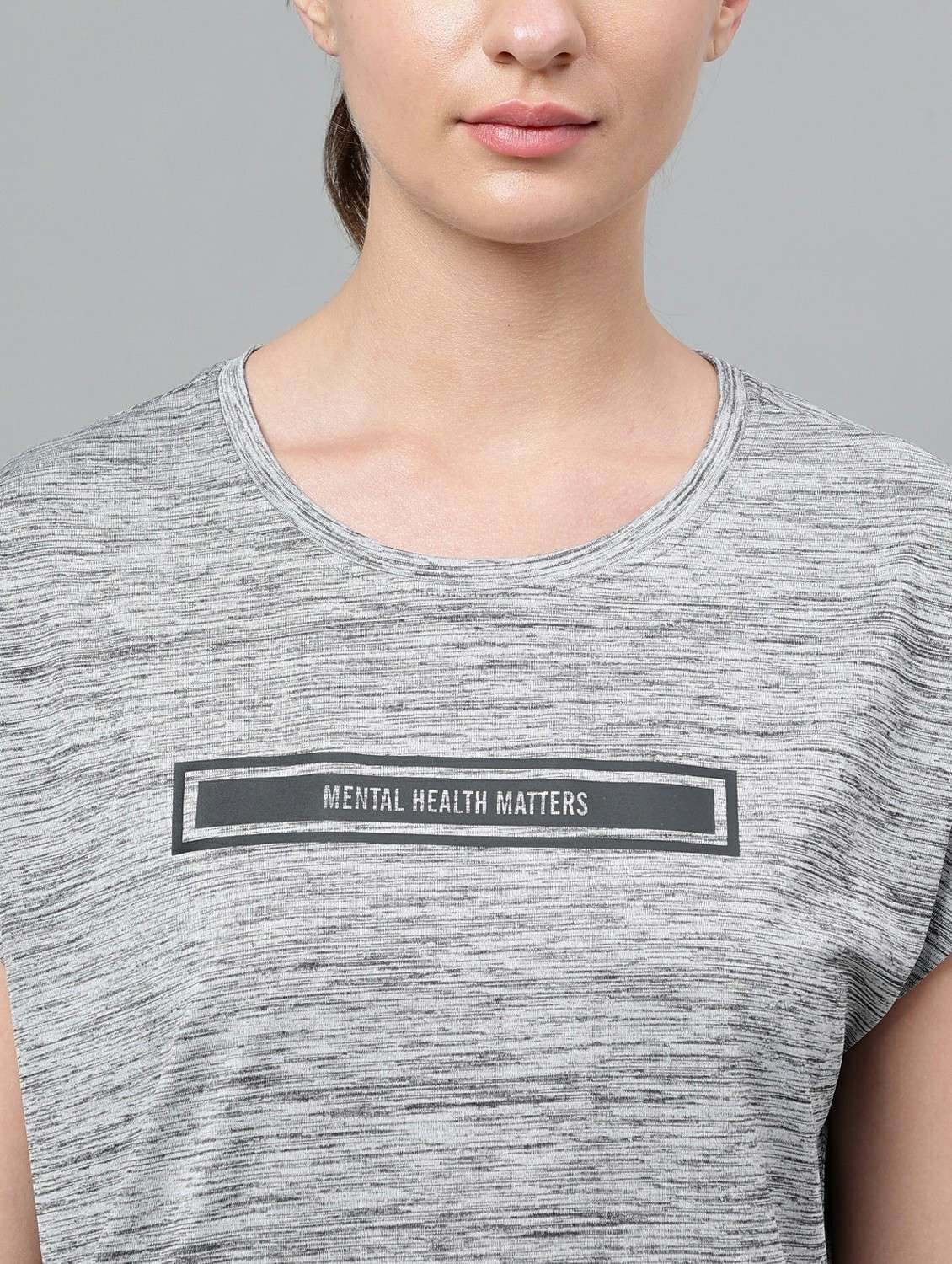 women printed dri-fit sports t-shirt - 21762574 - Standard Image - 5
