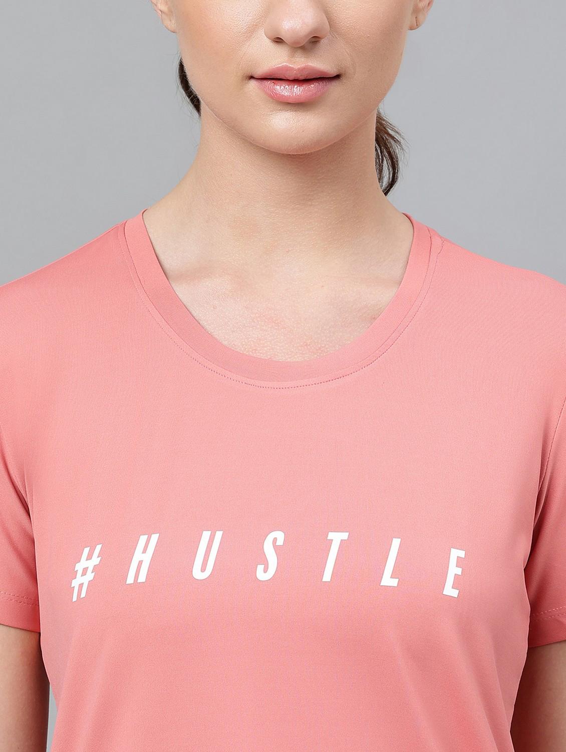 women printed dri-fit high low sports t-shirt - 21762595 - Standard Image - 5