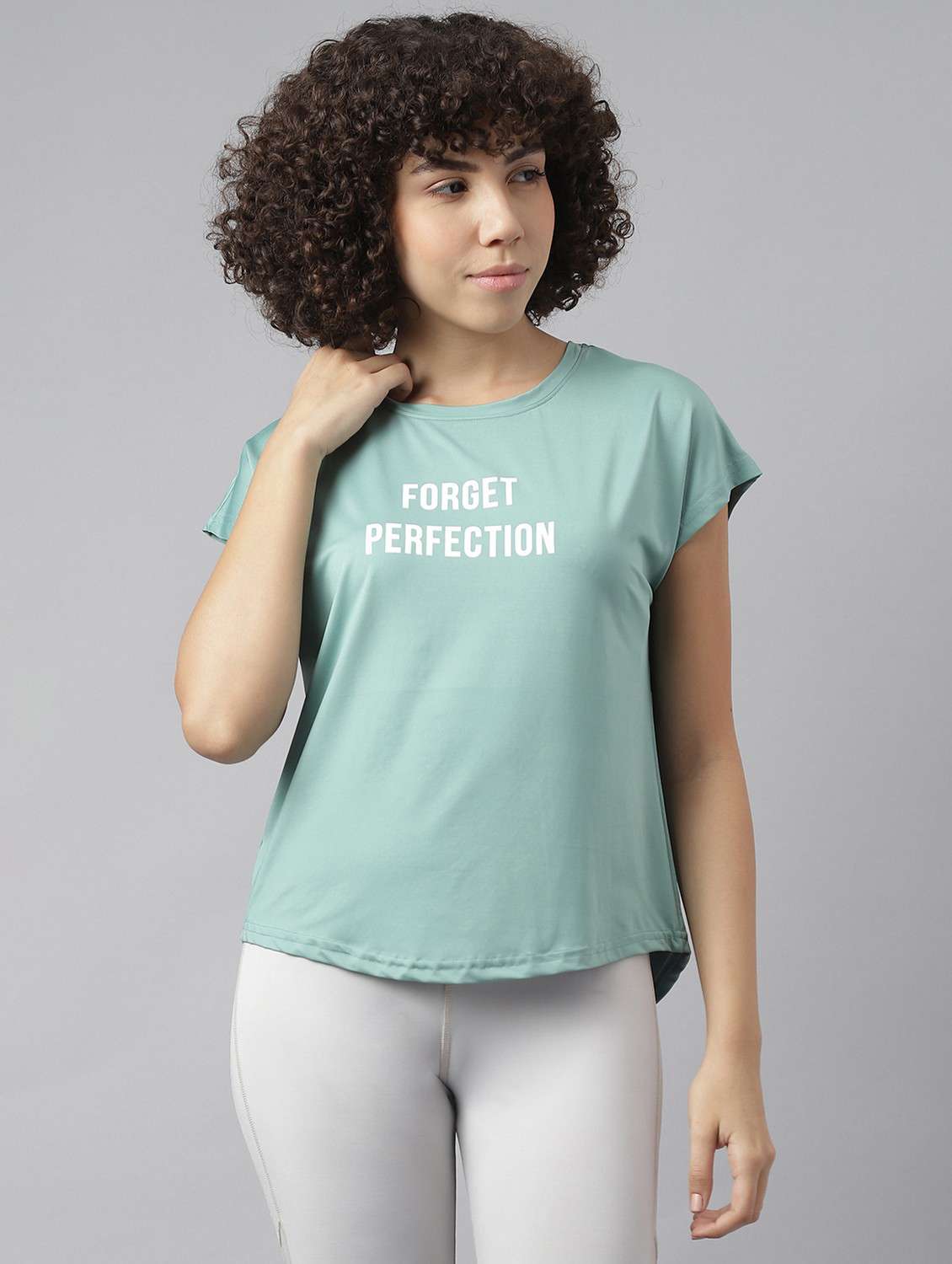 women printed dri-fit sports t-shirt