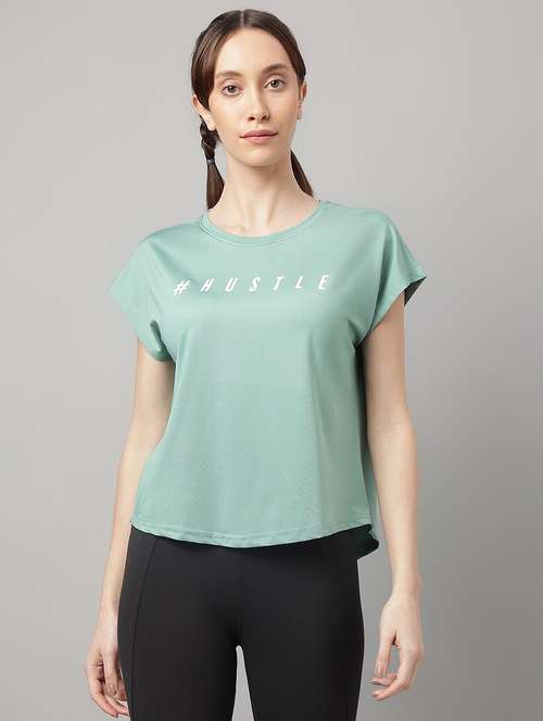 women printed dri-fit sports t-shirt - 21762604 -  Standard Image - 0