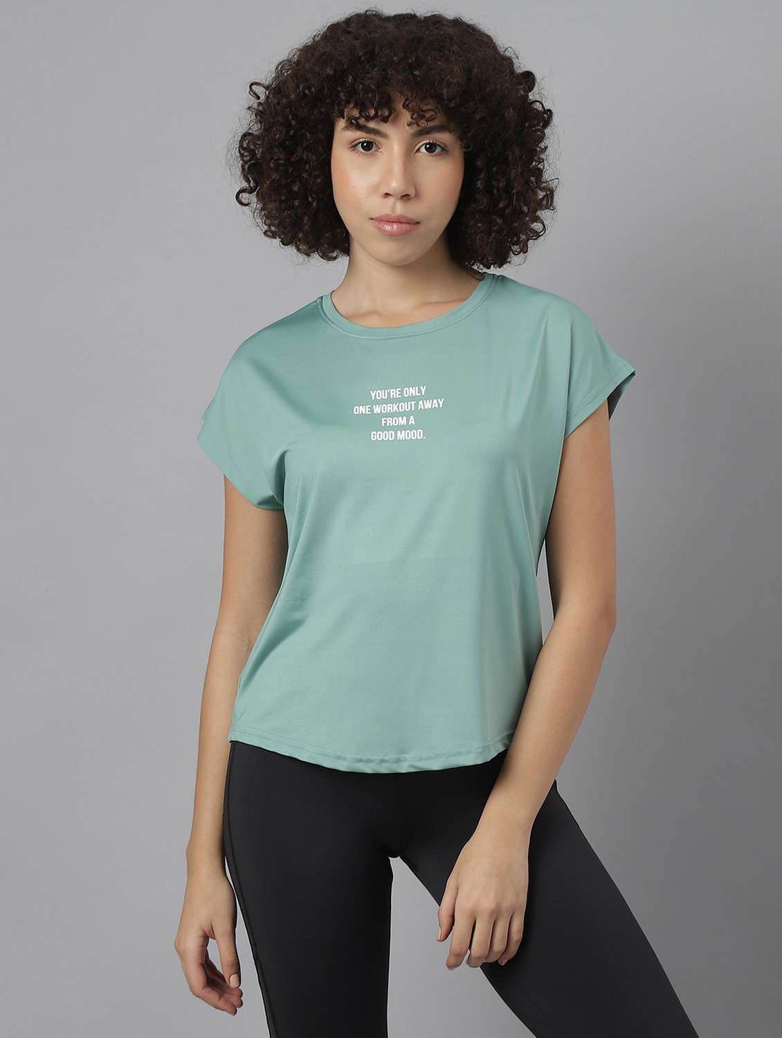 women printed dri-fit sports t-shirt - 21762608 - Zoom Image - 0