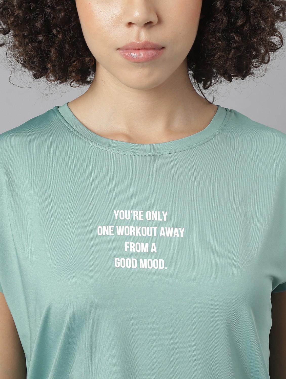 women printed dri-fit sports t-shirt - 21762608 - Standard Image - 5