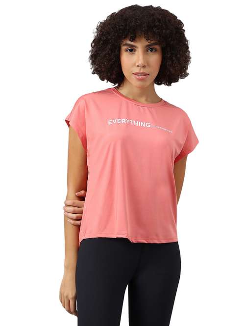 women printed dri-fit sports t-shirt - 21762653 -  Standard Image - 0