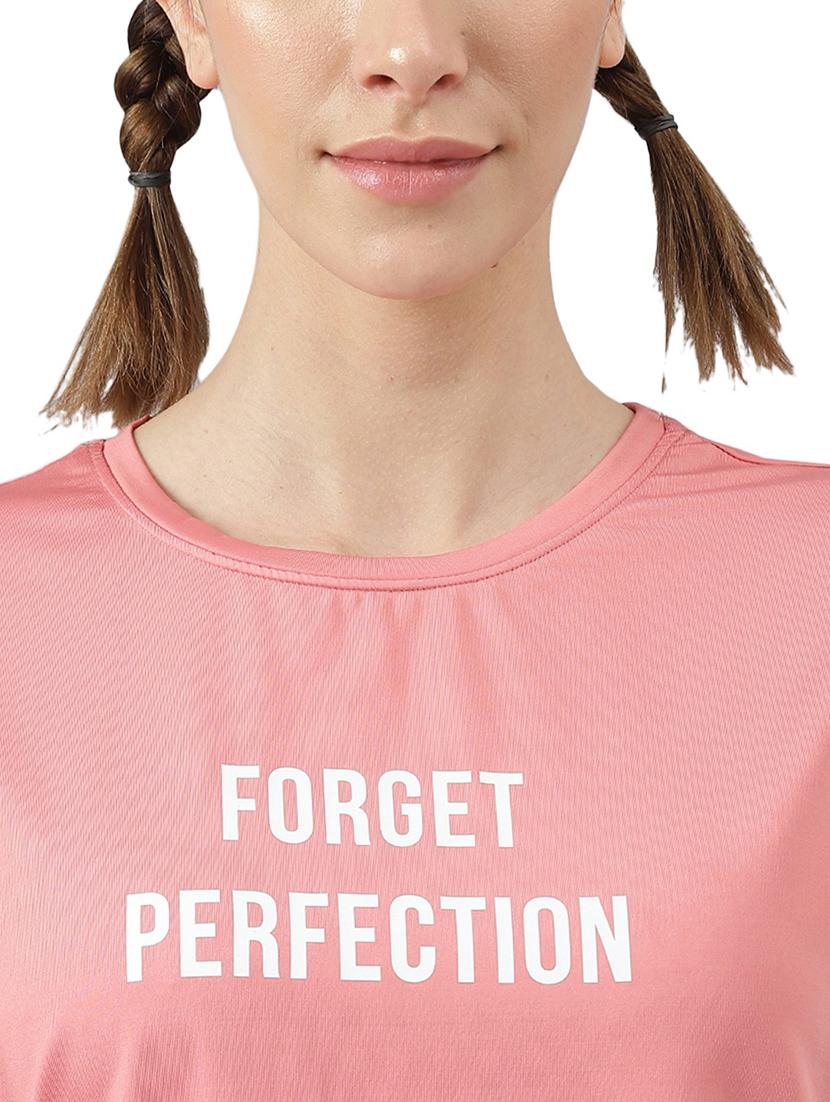 women printed round neck dri-fit t-shirt - 21762658 - Standard Image - 5
