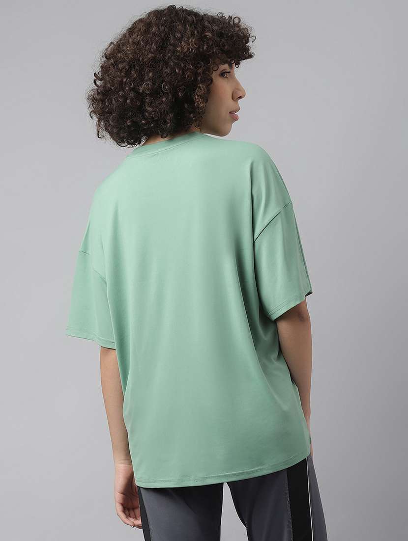 women printed oversized dri-fit sports t-shirt - 21762682 - Standard Image - 3