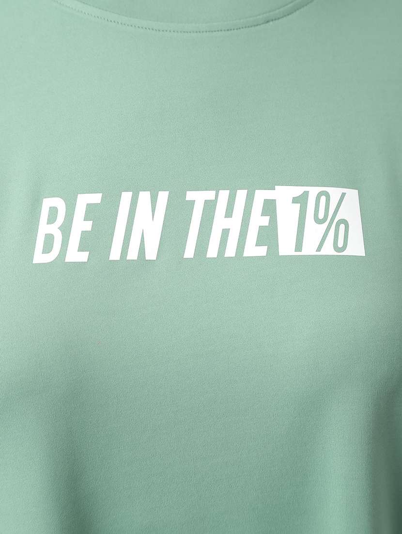 women printed oversized dri-fit sports t-shirt - 21762682 - Standard Image - 5