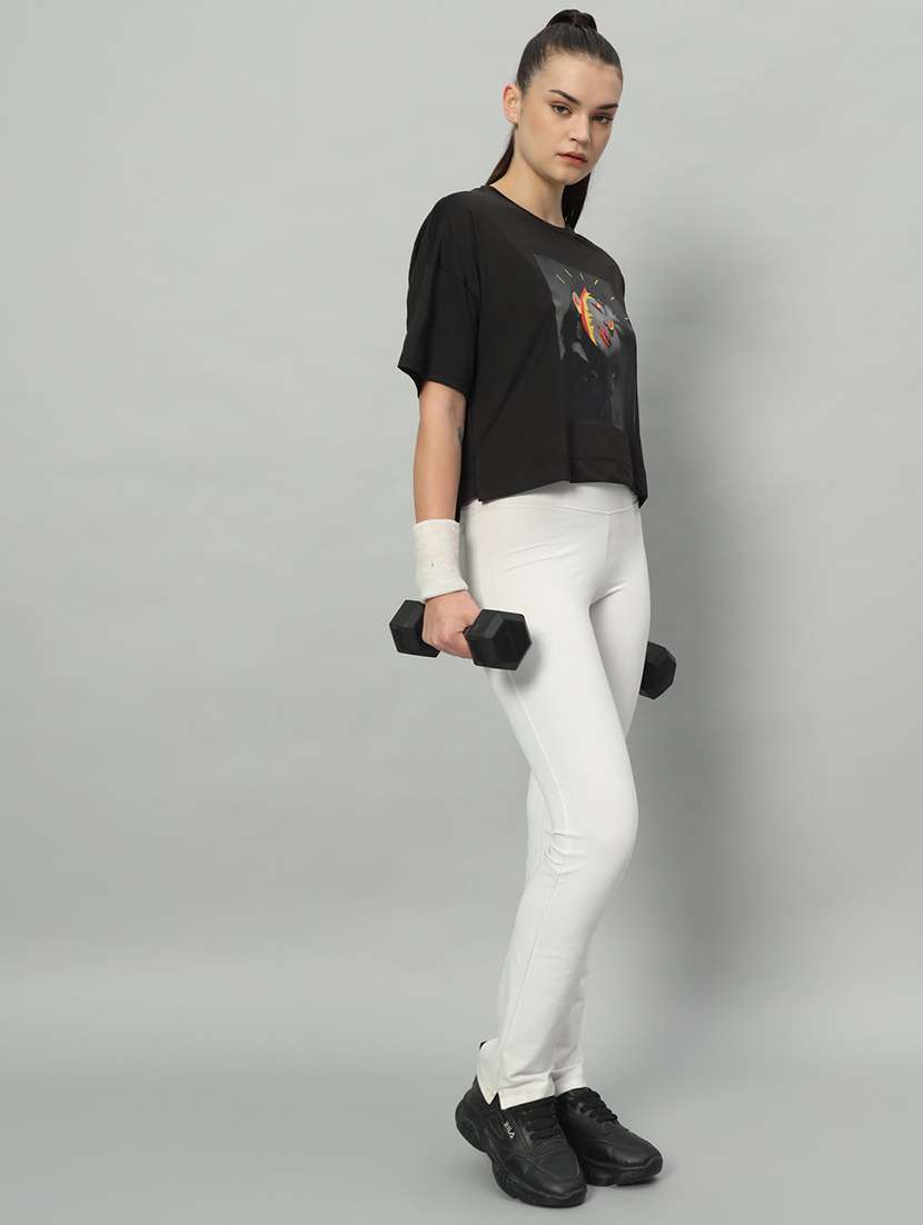 women printed dri-fit sports t-shirt - 21762699 -  Standard Image - 3