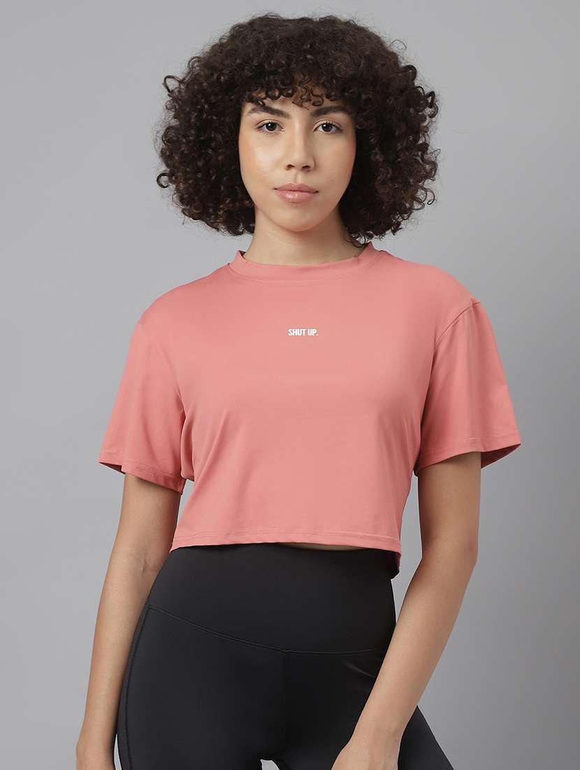 women printed dri-fit sports t-shirt