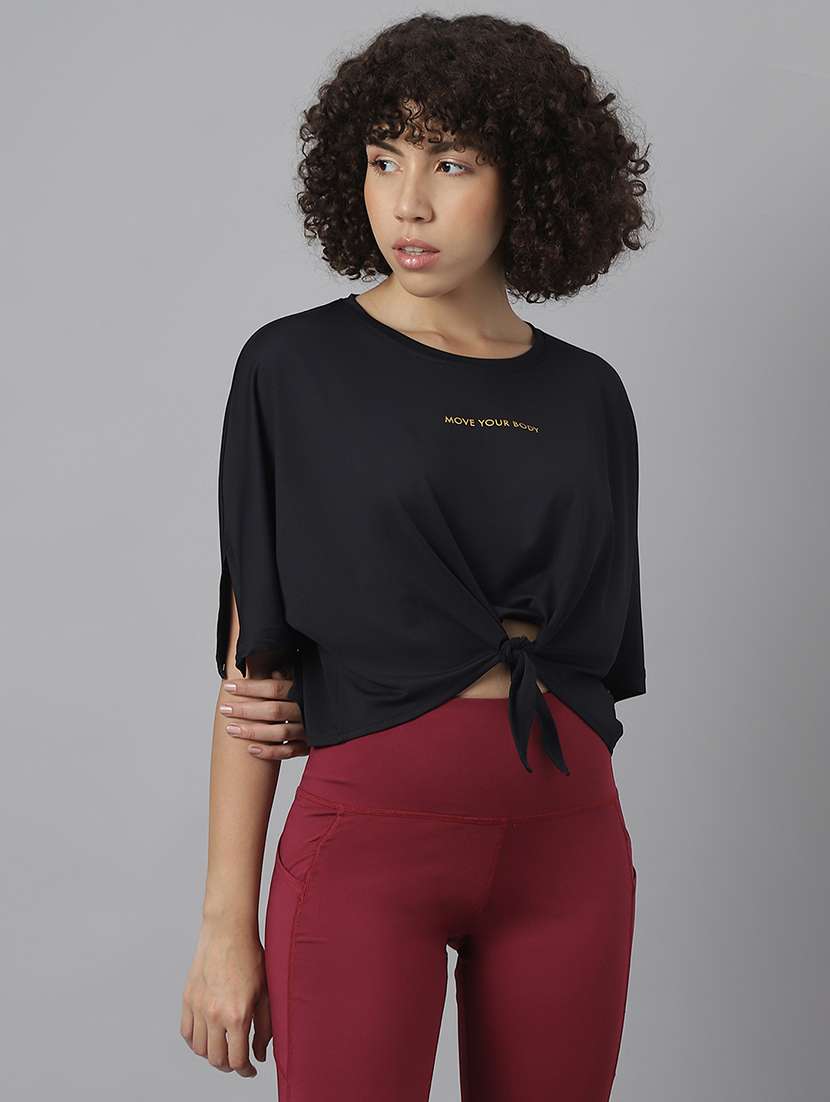 women printed dri-fit sports t-shirt