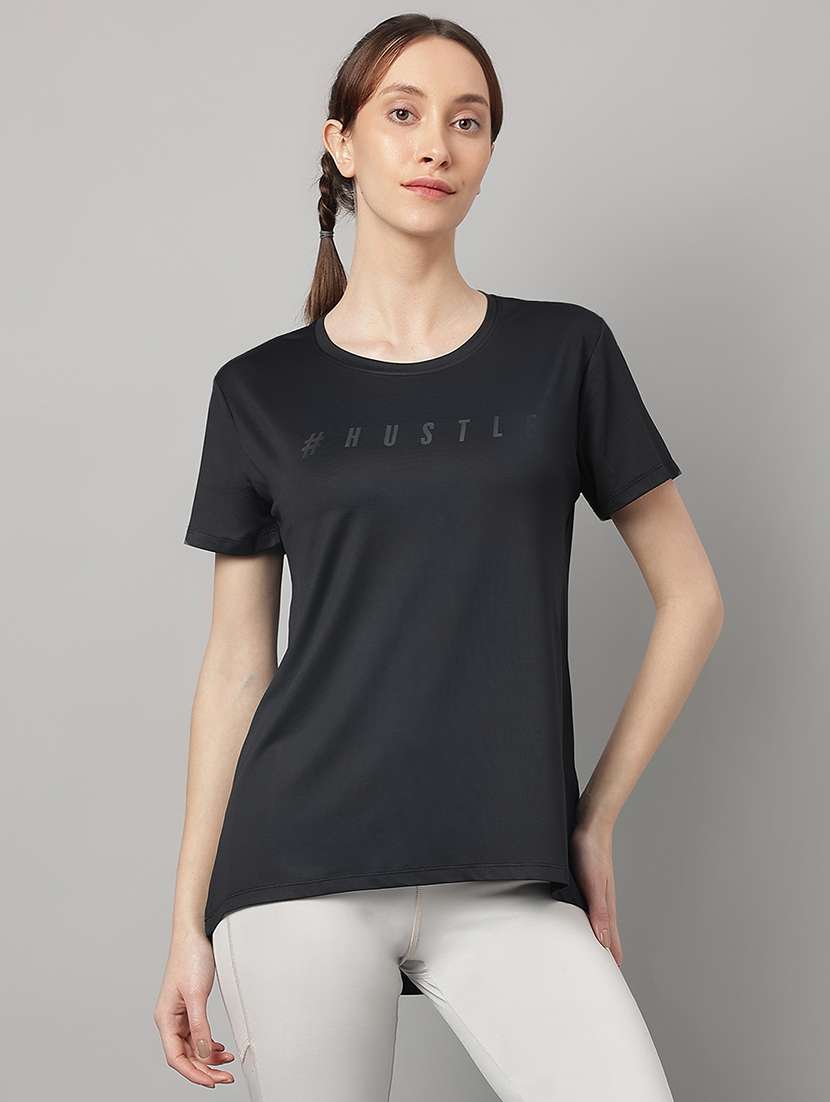 women printed dri-fit sports t-shirt