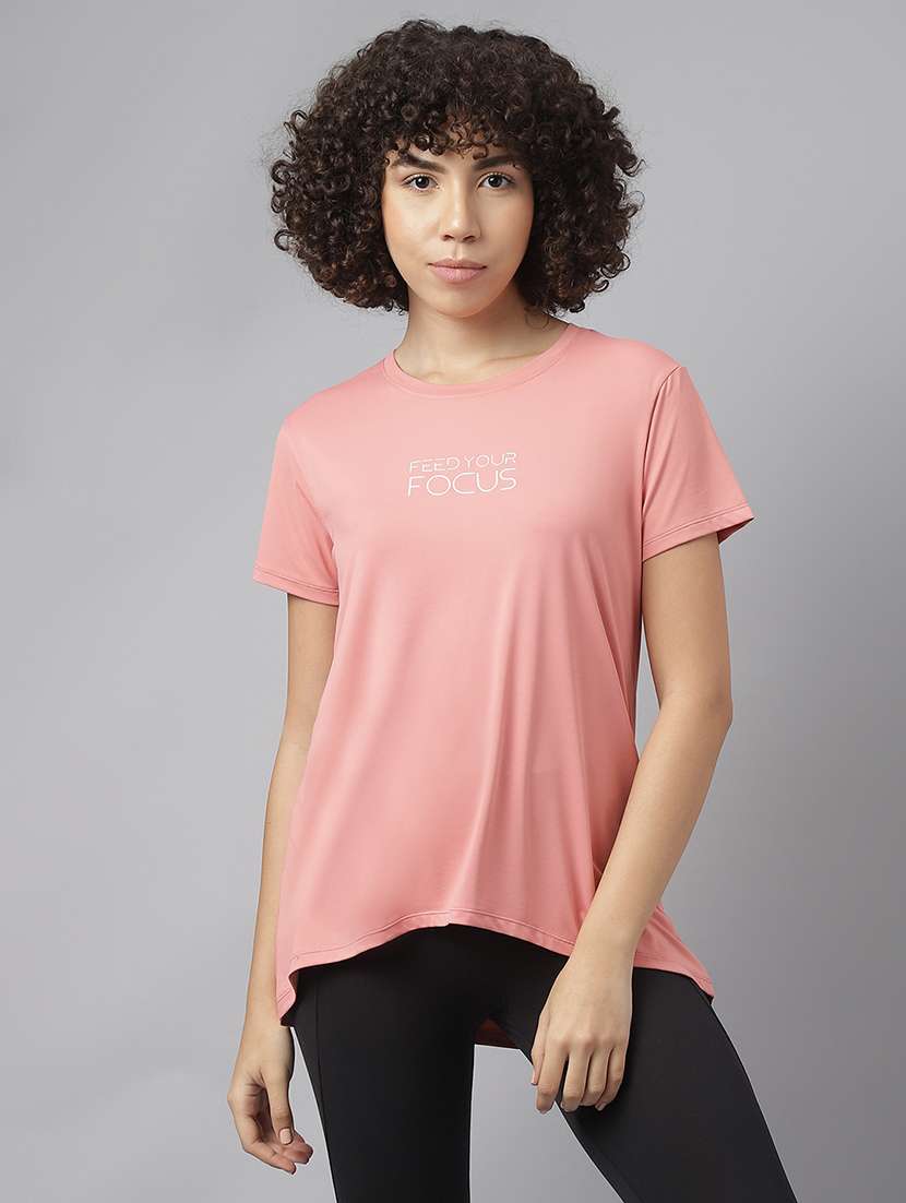 women printed dri-fit sports t-shirt