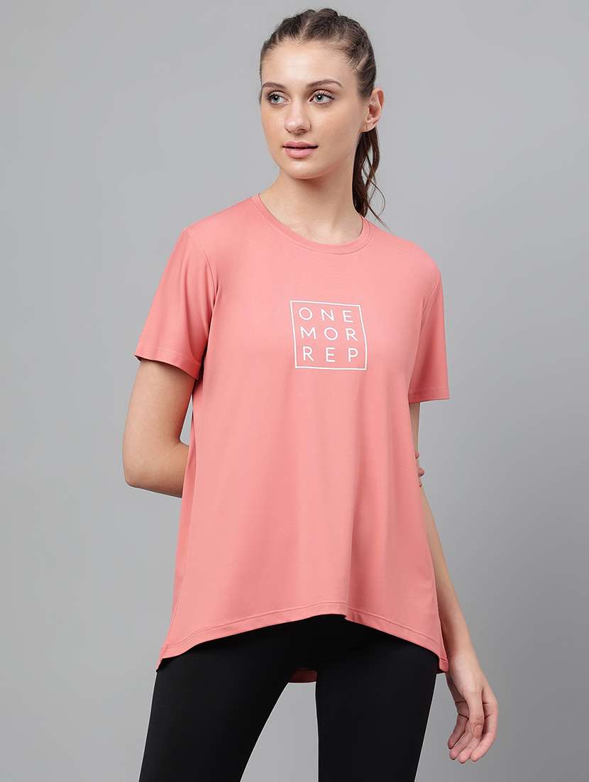 women printed dri-fit sports t-shirt