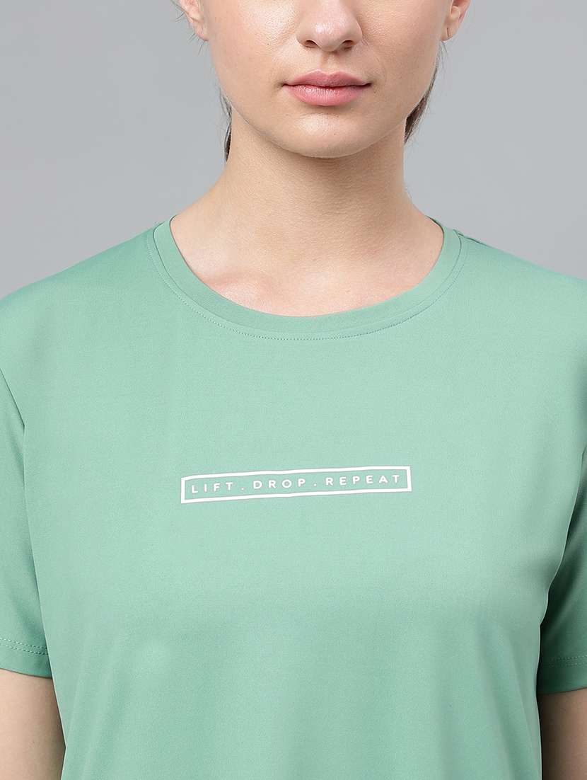 Women Printed Dri-fit Sports T-shirt - 21762735 -  Standard Image - 5