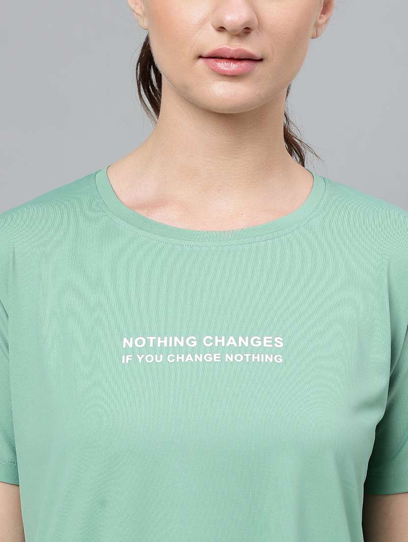 women printed dri-fit sports t-shirt - 21762737 -  Standard Image - 5