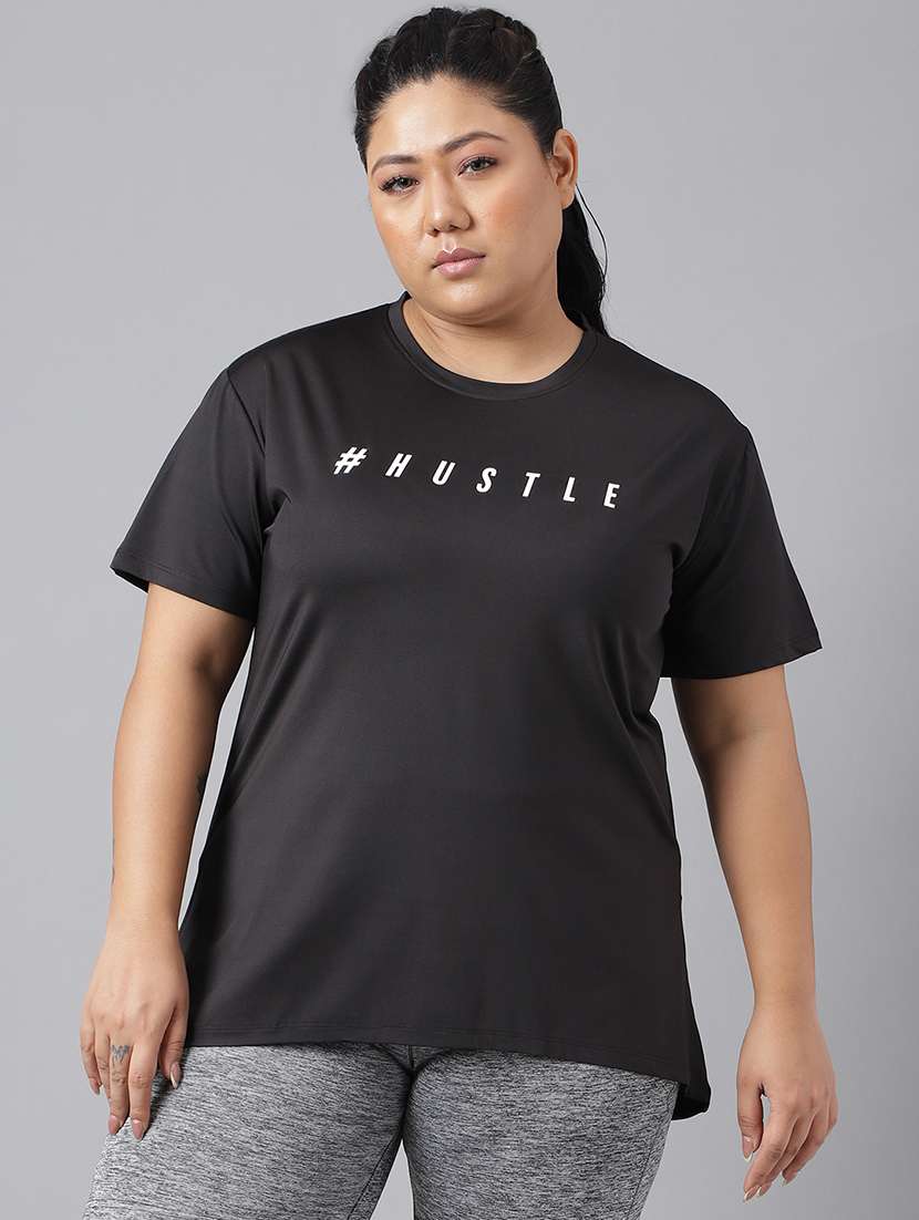 women printed dri-fit sports t-shirt
