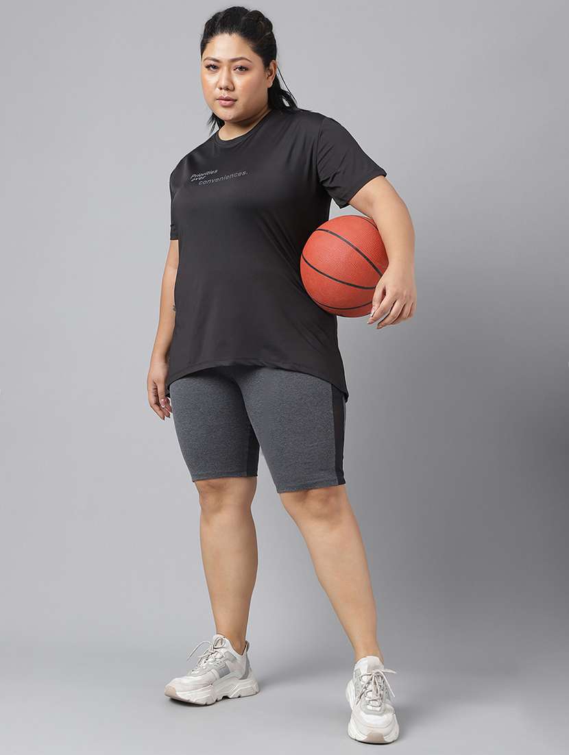 women plus size printed dri-fit sports t-shirt - 21762763 -  Standard Image - 5
