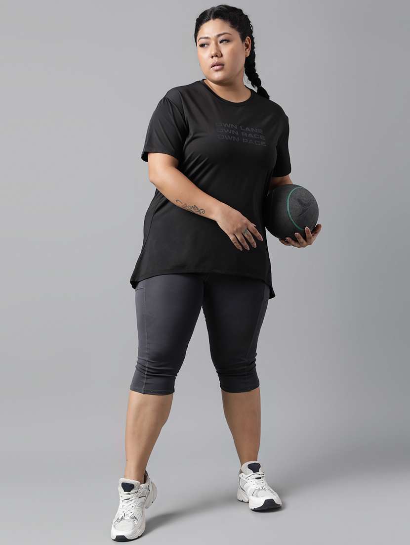 women plus size printed dri-fit sports t-shirt - 21762774 -  Standard Image - 5