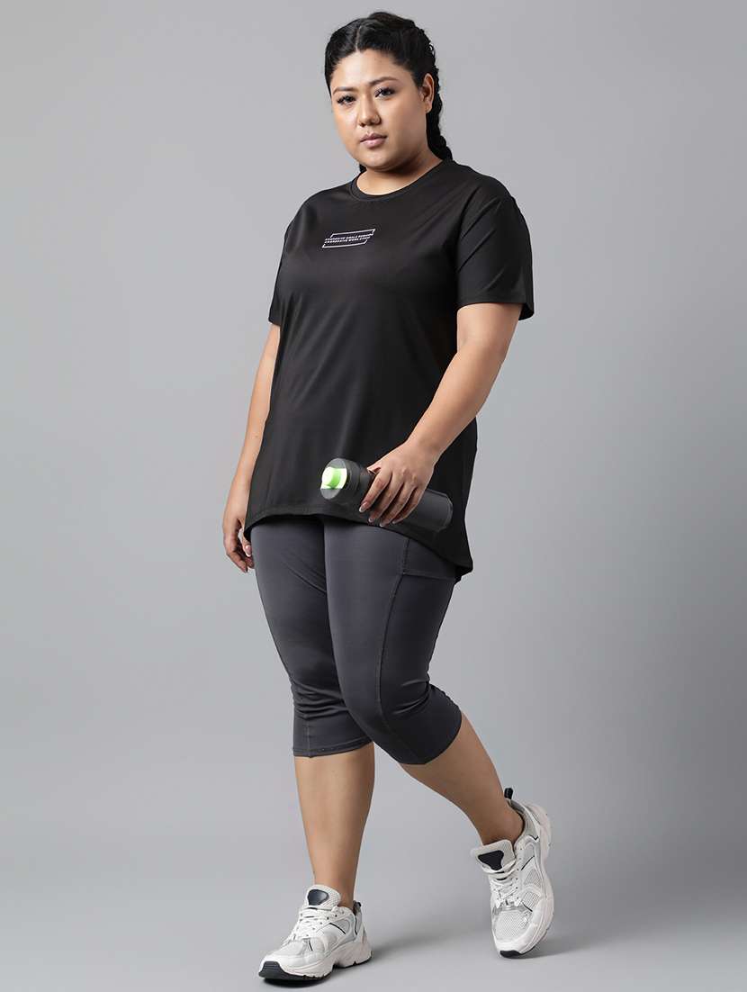 women plus size printed dri-fit sports t-shirt - 21762789 -  Standard Image - 5