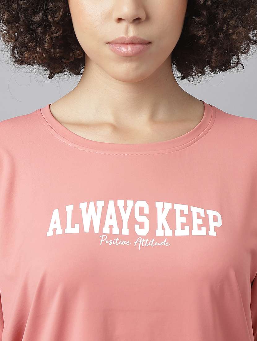 women printed dri-fit sports t-shirt - 21762794 -  Standard Image - 5