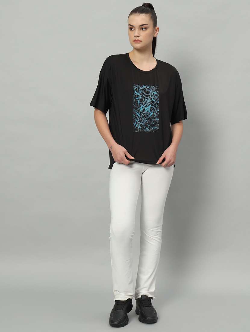 Women Printed Dri-fit Sports T-shirt - 21762814 -  Standard Image - 5