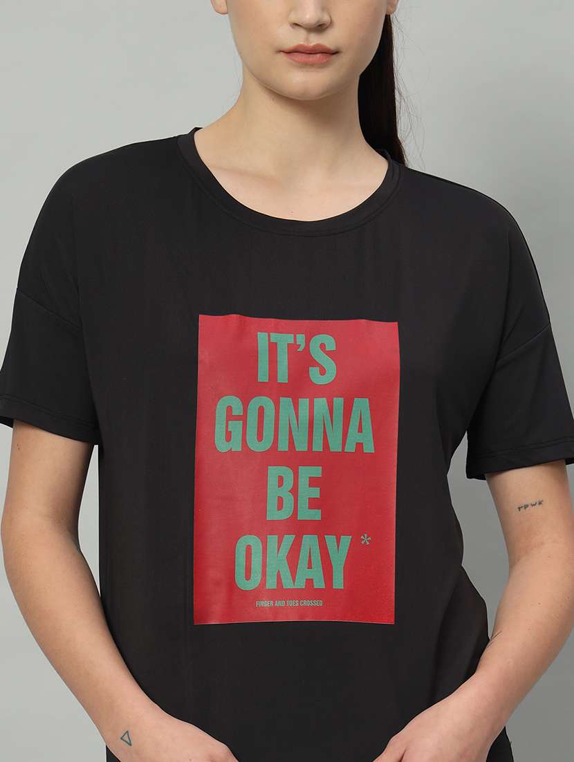 women printed dri-fit sports t-shirt - 21762815 -  Standard Image - 5