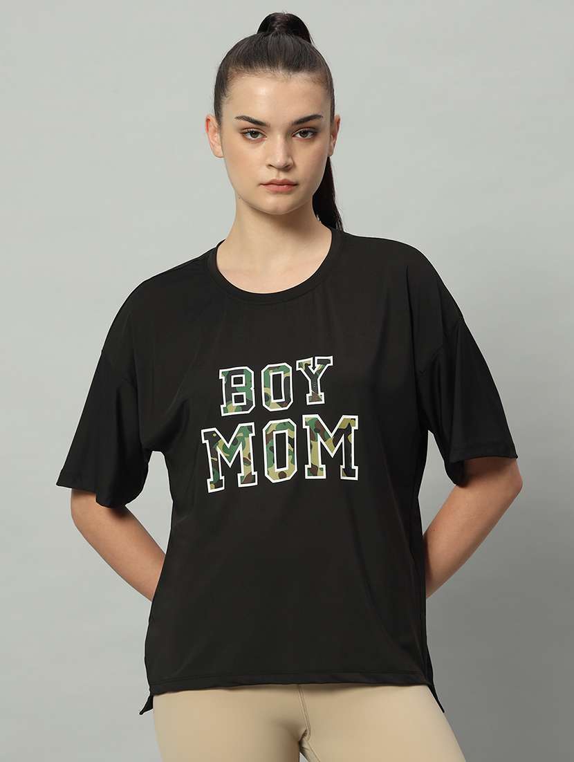 women printed dri-fit sports t-shirt