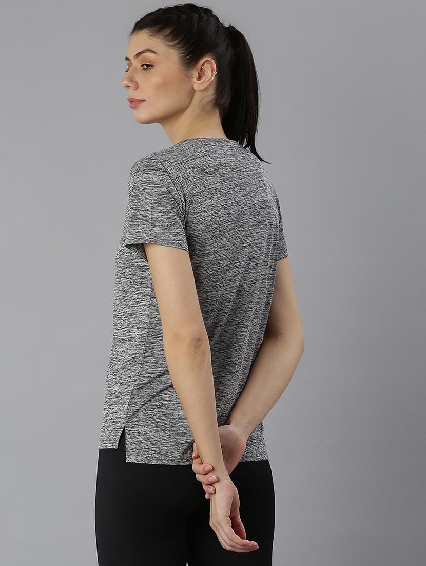women printed short sleeves sports t-shirt - 21762899 - Standard Image - 3