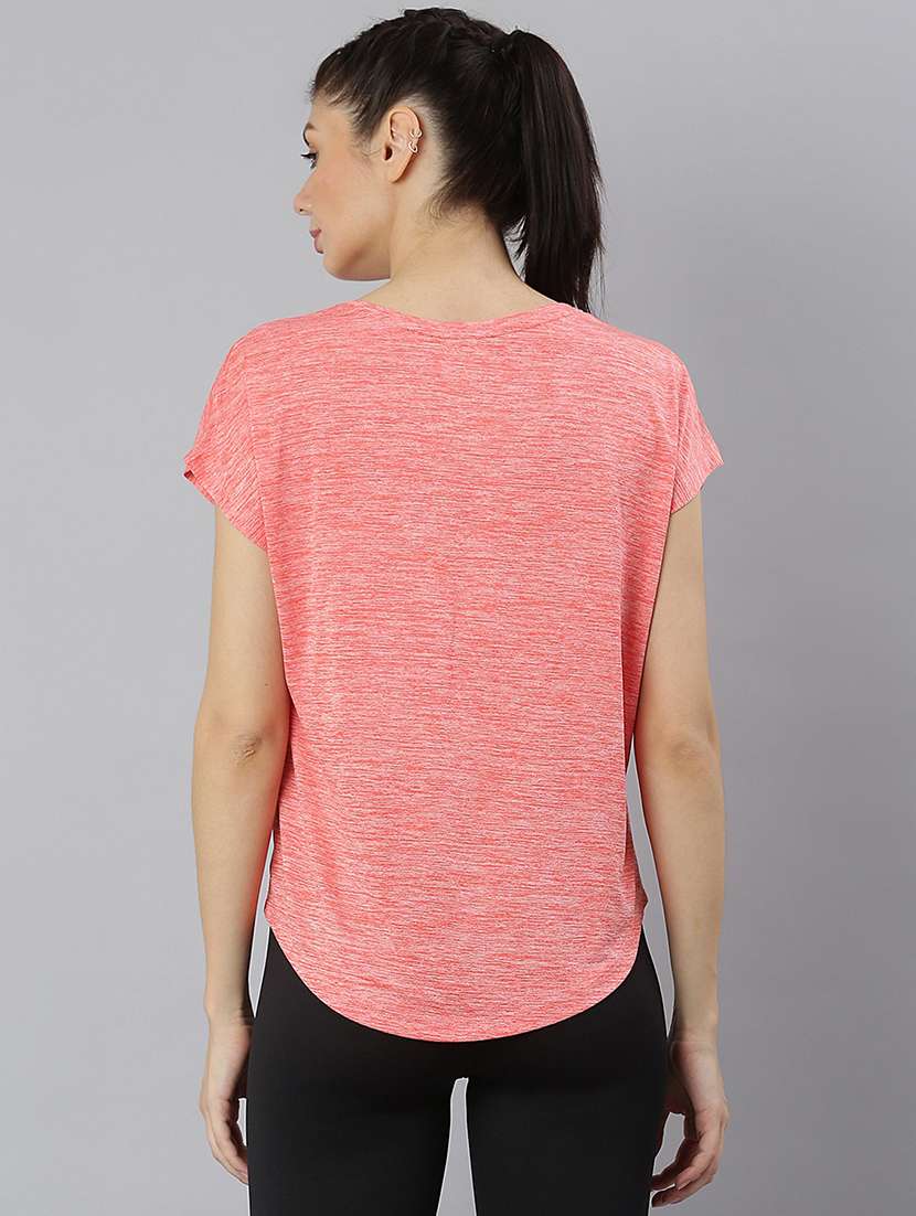 women printed short sleeves sports t-shirt - 21762900 -  Standard Image - 3