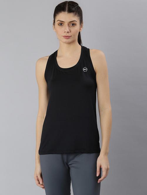 women solid sleeveeless sports t-shirt - 21762904 -  Standard Image - 0