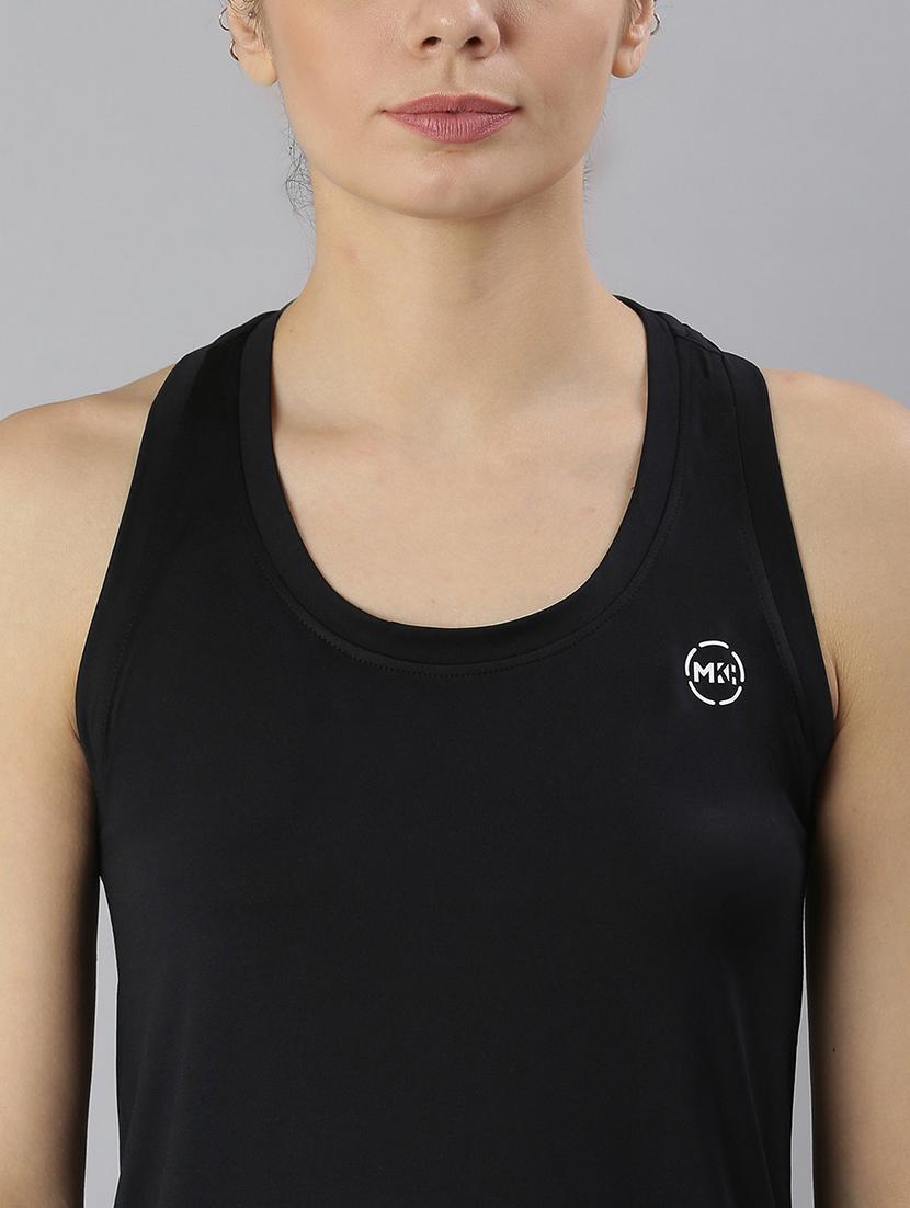 women solid sleeveeless sports t-shirt - 21762904 - Standard Image - 5