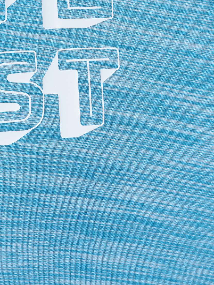 women typography print relaxed fit dri-fit t-shirt - 21762913 -  Standard Image - 5