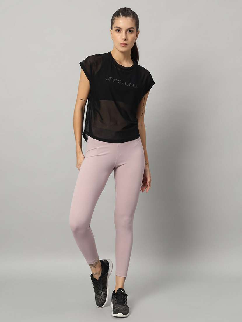 women typography printed relaxed fit dri-fit t-shirt - 21763086 -  Standard Image - 5