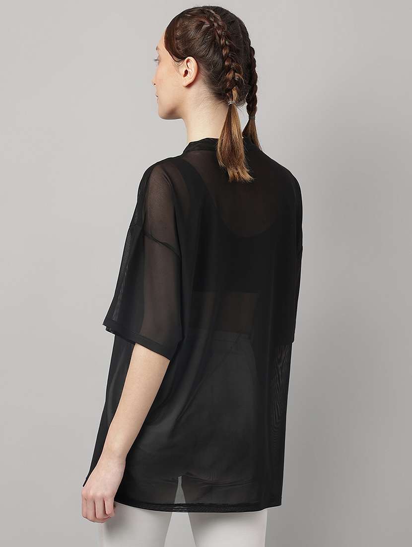 women typography printed relaxed fit dri-fit t-shirt - 21763094 -  Standard Image - 3