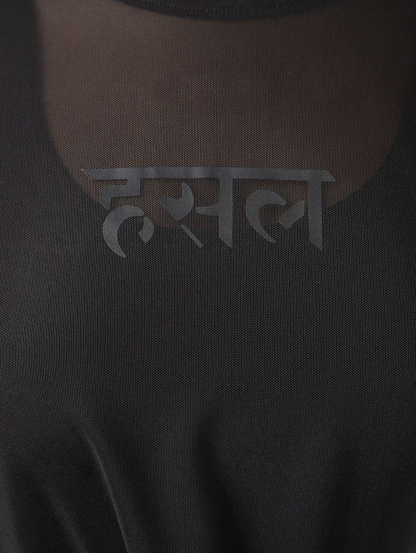 women typography printed relaxed fit dri-fit t-shirt - 21763165 -  Standard Image - 5