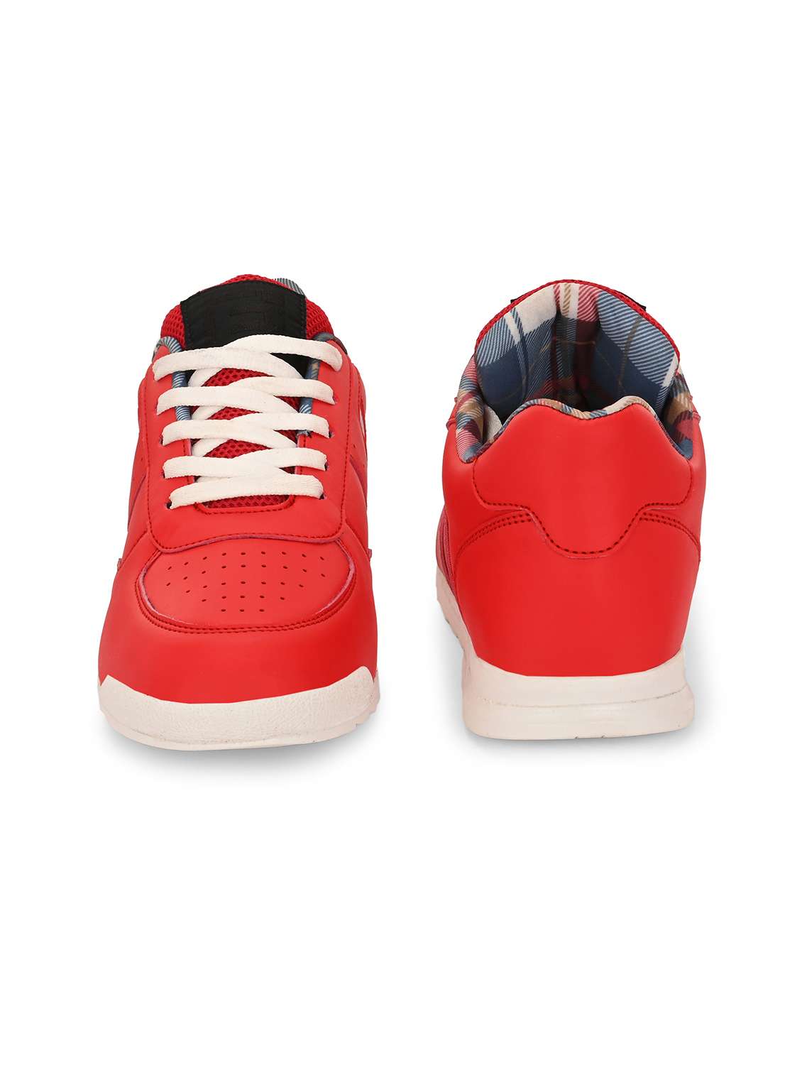 men red lace up sneaker - 21763307 - Standard Image - 3