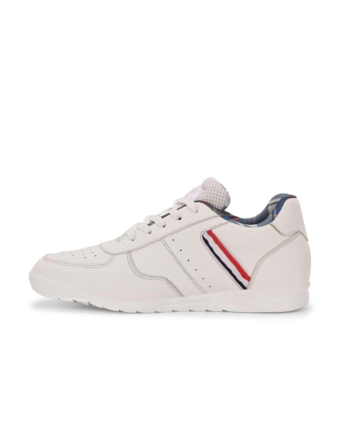 men white lace up sneaker - 21763308 - Standard Image - 3