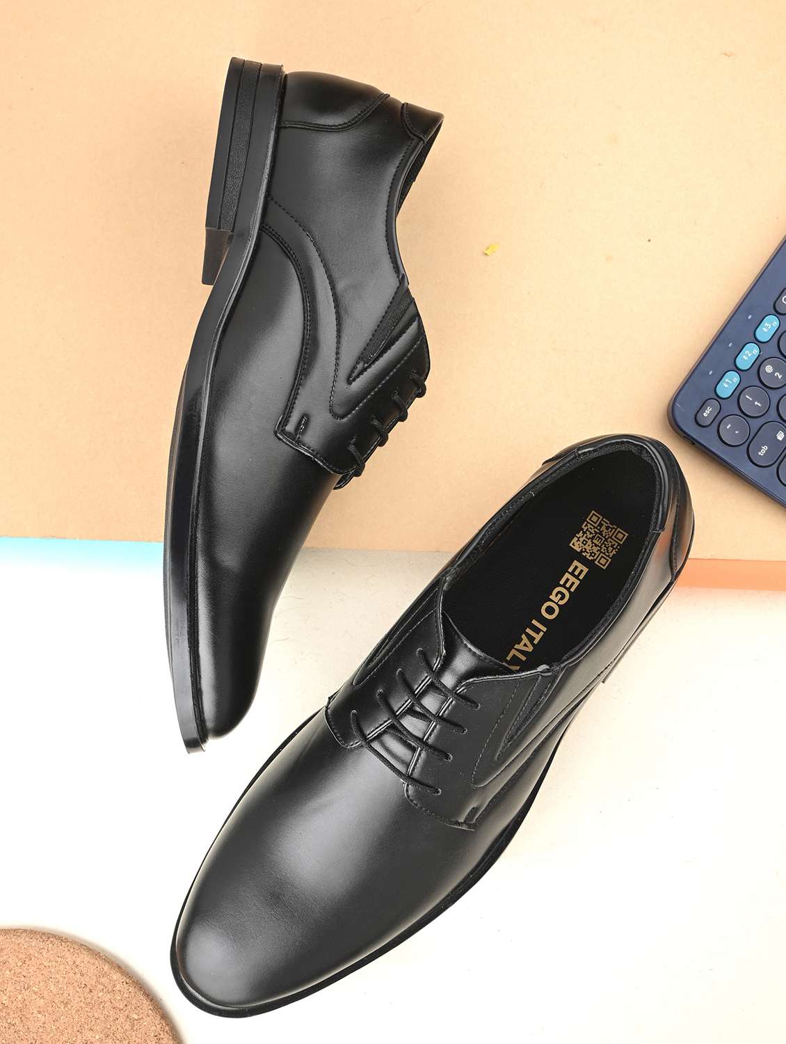 men black lace-up derby - 21763309 -  Zoom Image - 0